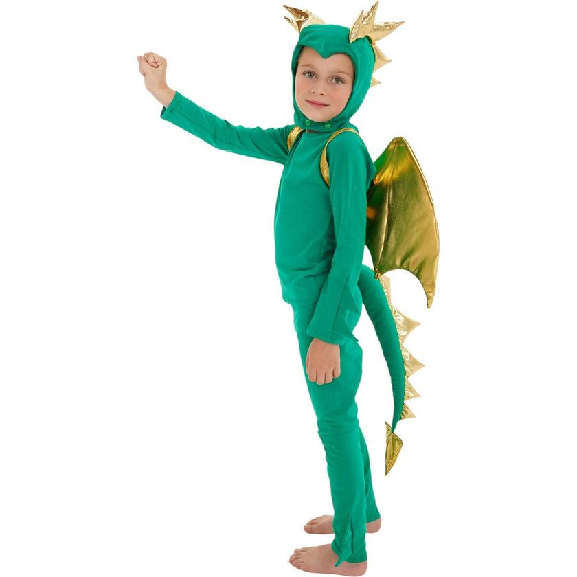 Emerald Sky Dragon Pajama Costume