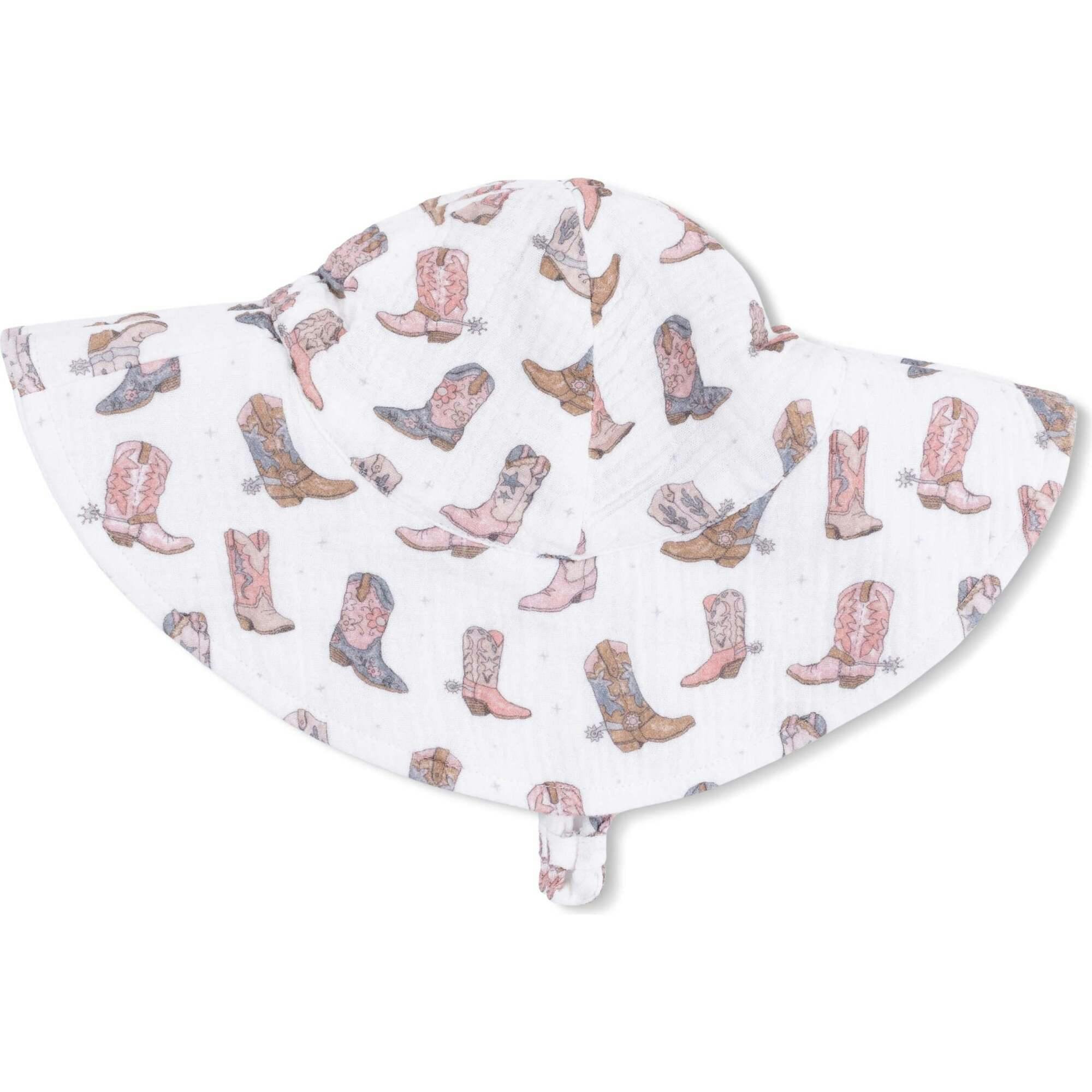 Cowgirl Boots - Wide Brim Sun Hat