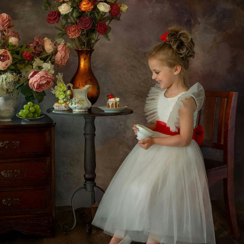 Enchanted Snow Princess Gown