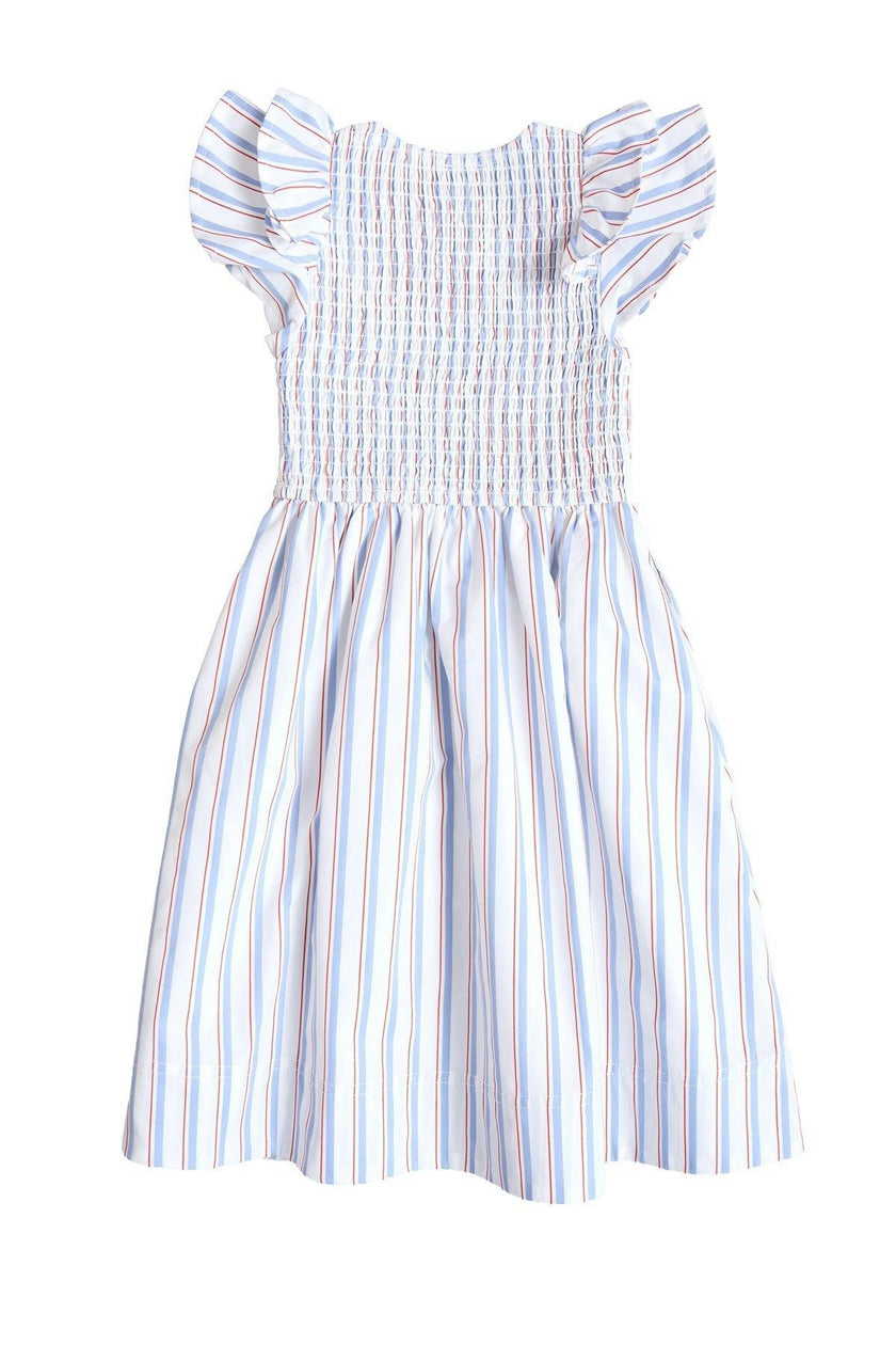 Mini Hattie Dress in Heritage Stripe