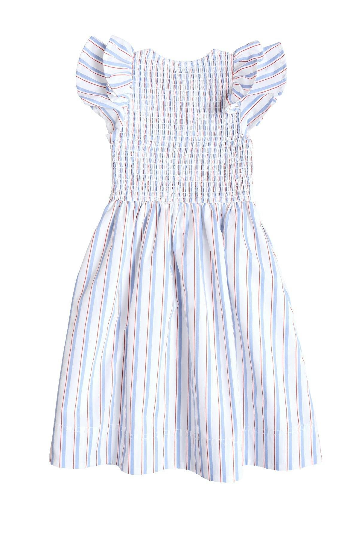 Mini Hattie Dress in Heritage Stripe
