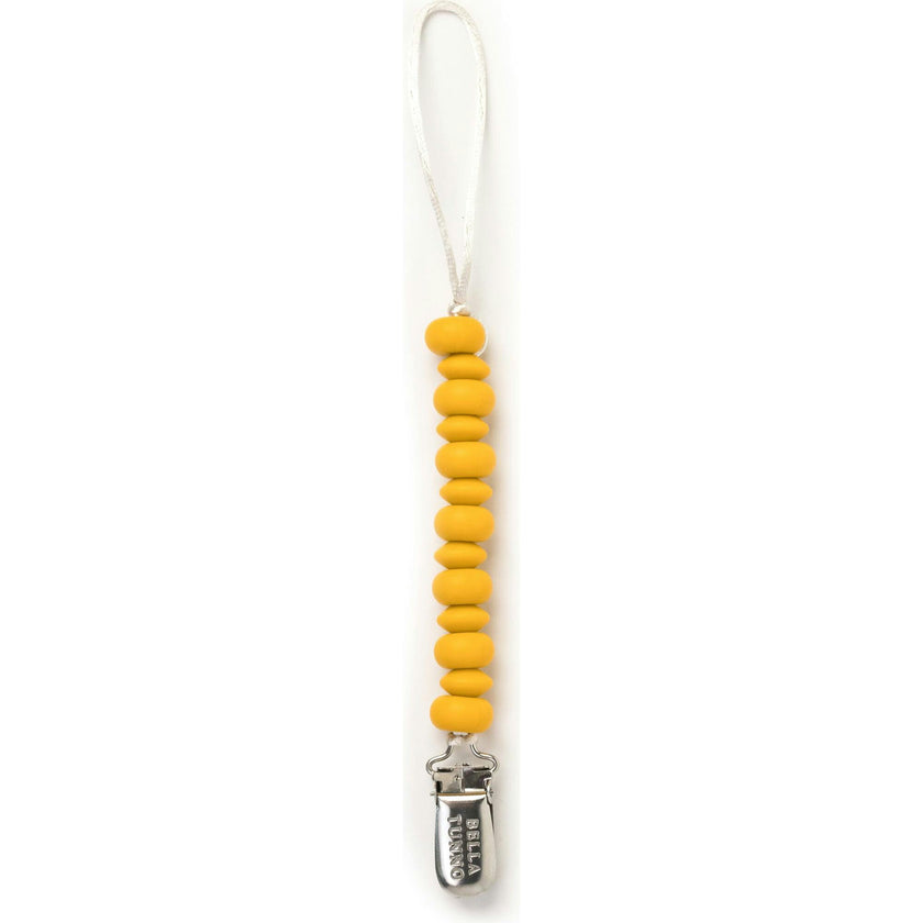Mustard Pacifier Clip