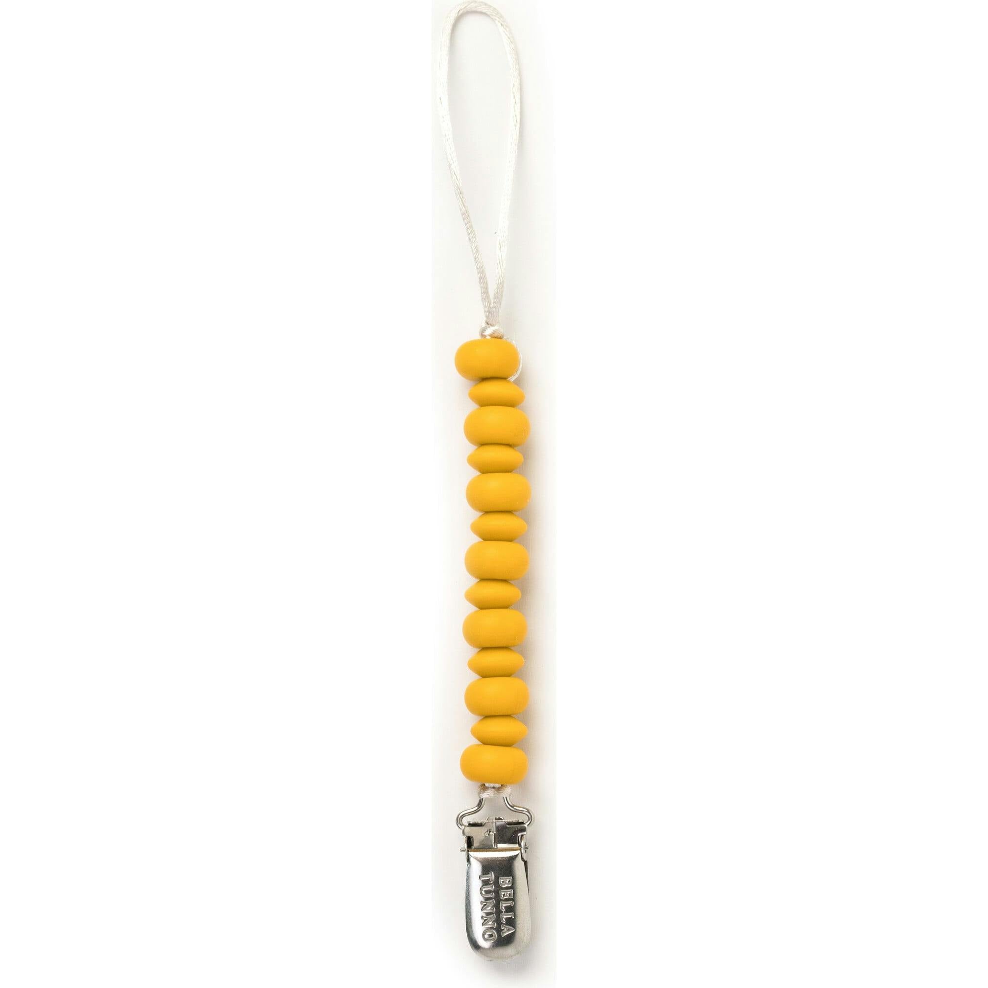 Mustard Pacifier Clip