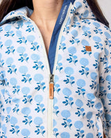 Kids Winter Coat in Hydrangea