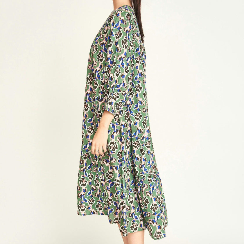 Belem Dress in Mint Orchid