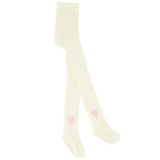 BONTON Mippy Heart Tights - Milk
