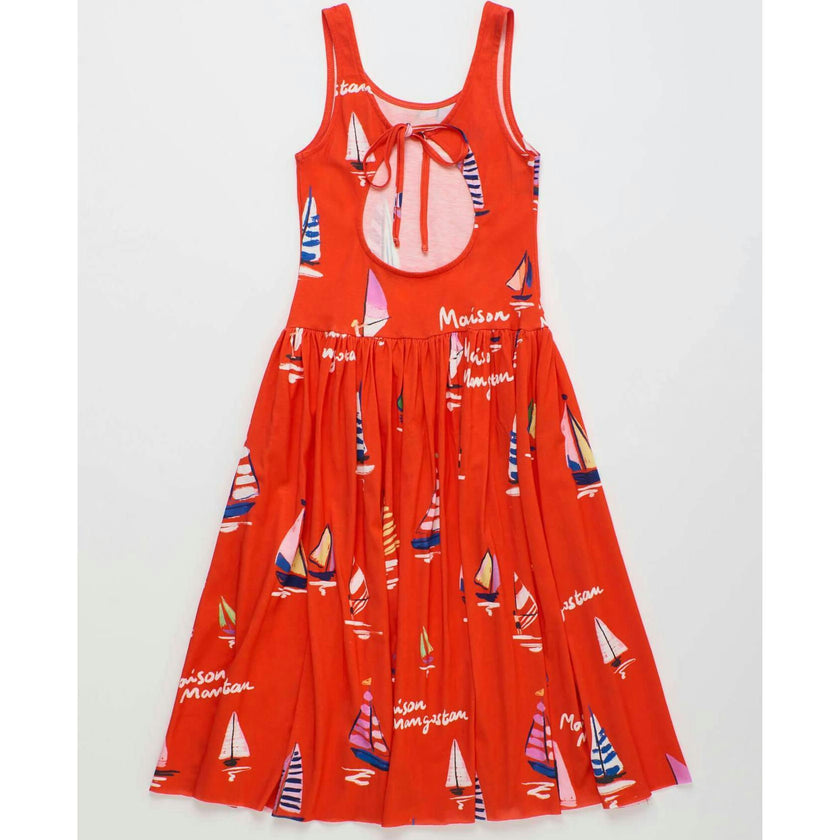 BARCOS DRESS RED