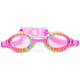 Animal Print Rhinestone Youth Swim Goggle