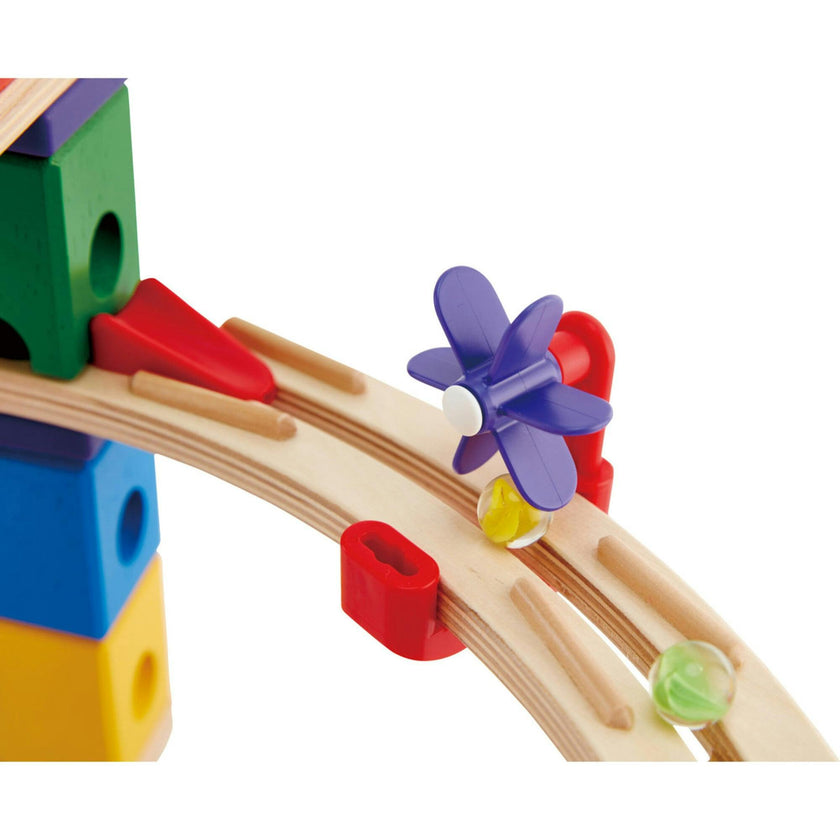 Quadrilla Wooden Marble Run DIY Construction