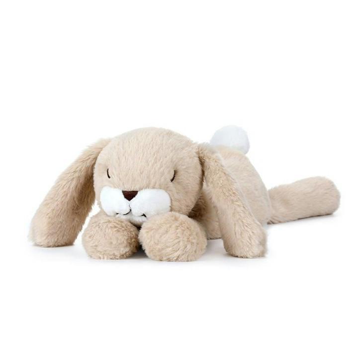 McHugs Lazy Bunny Lazy Weighted Plush Animal 30cm