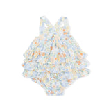 Georgia Floral - Ruffle Sunsuit