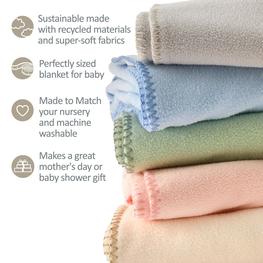LENNOX Ultra Luxe Plush Baby Blanket