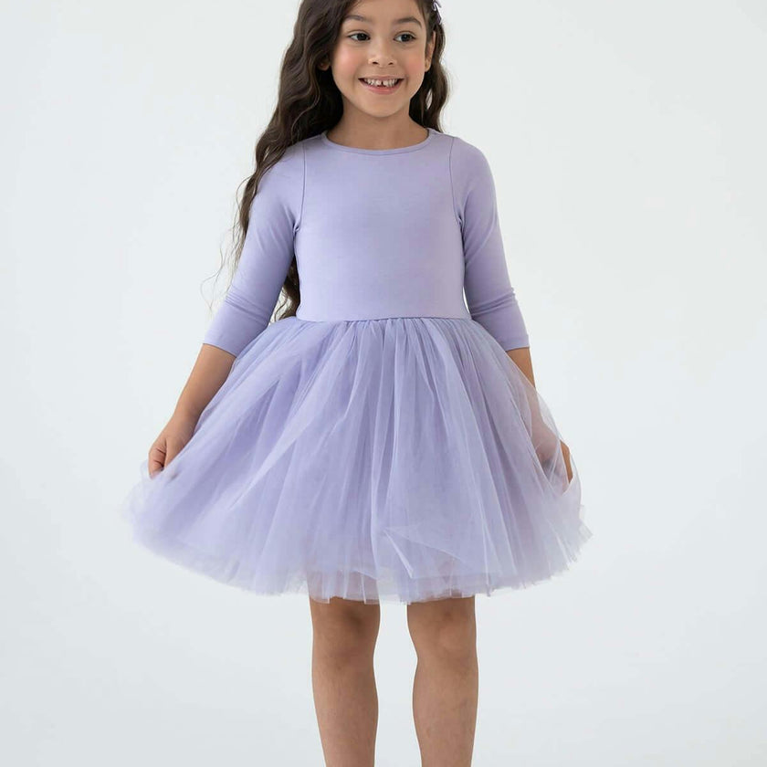 Purple Bloom Tutu Dress