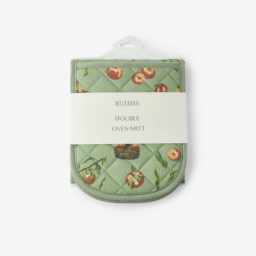 Apple Orchard Double Oven Mitt