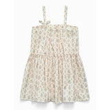 Hikari Pintuck Dress |Golden Blossom