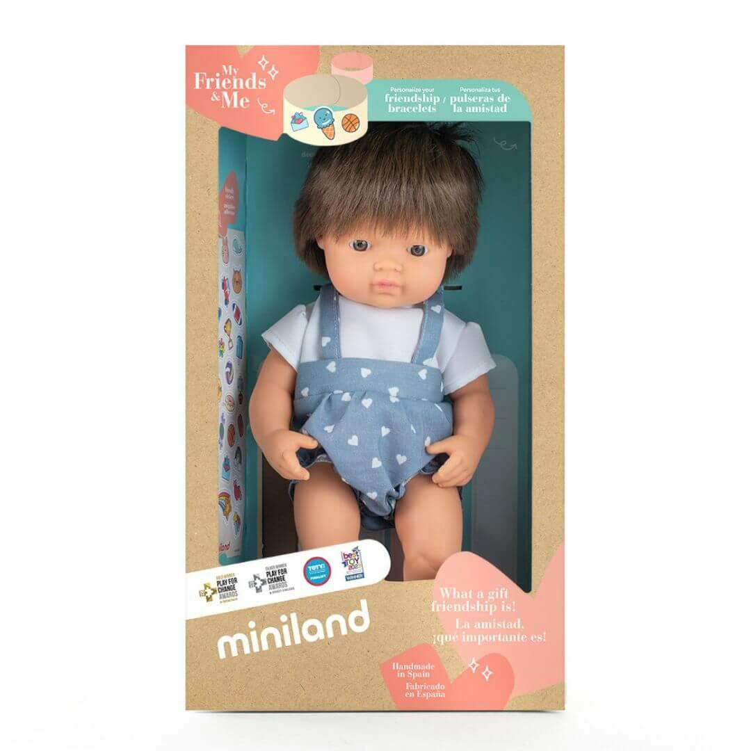 My Friends and Me Collection Baby Boy Doll with Brown Hair - 15