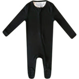 Midnight Print 2-Way Zip-Up Footie, Blue