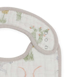 Cotton Muslin Classic Bib 3 Pack - Adobe Checker