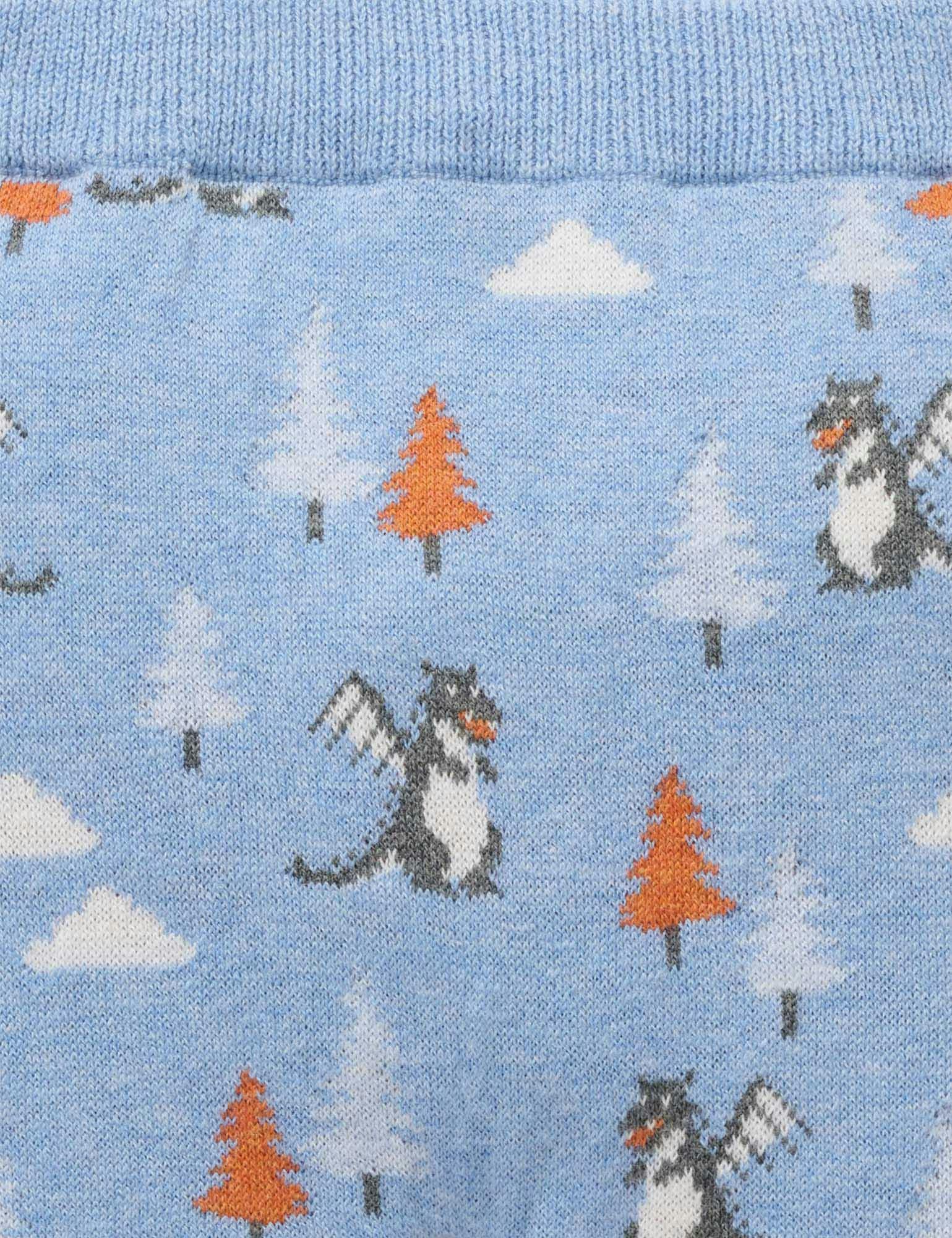 Magical Forest Leggings Forest Jacquard