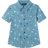 Boys Knit Buttondown Set | Tropical Vibes