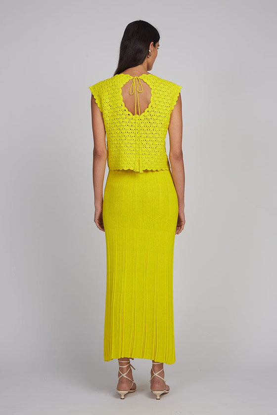 ZARIA CROCHET TOP | LIMONE