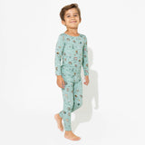 Mushroom Cycle Bamboo Kids Pajamas