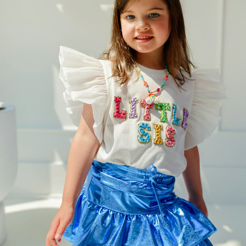 Little Sis Ruffle T-Shirt