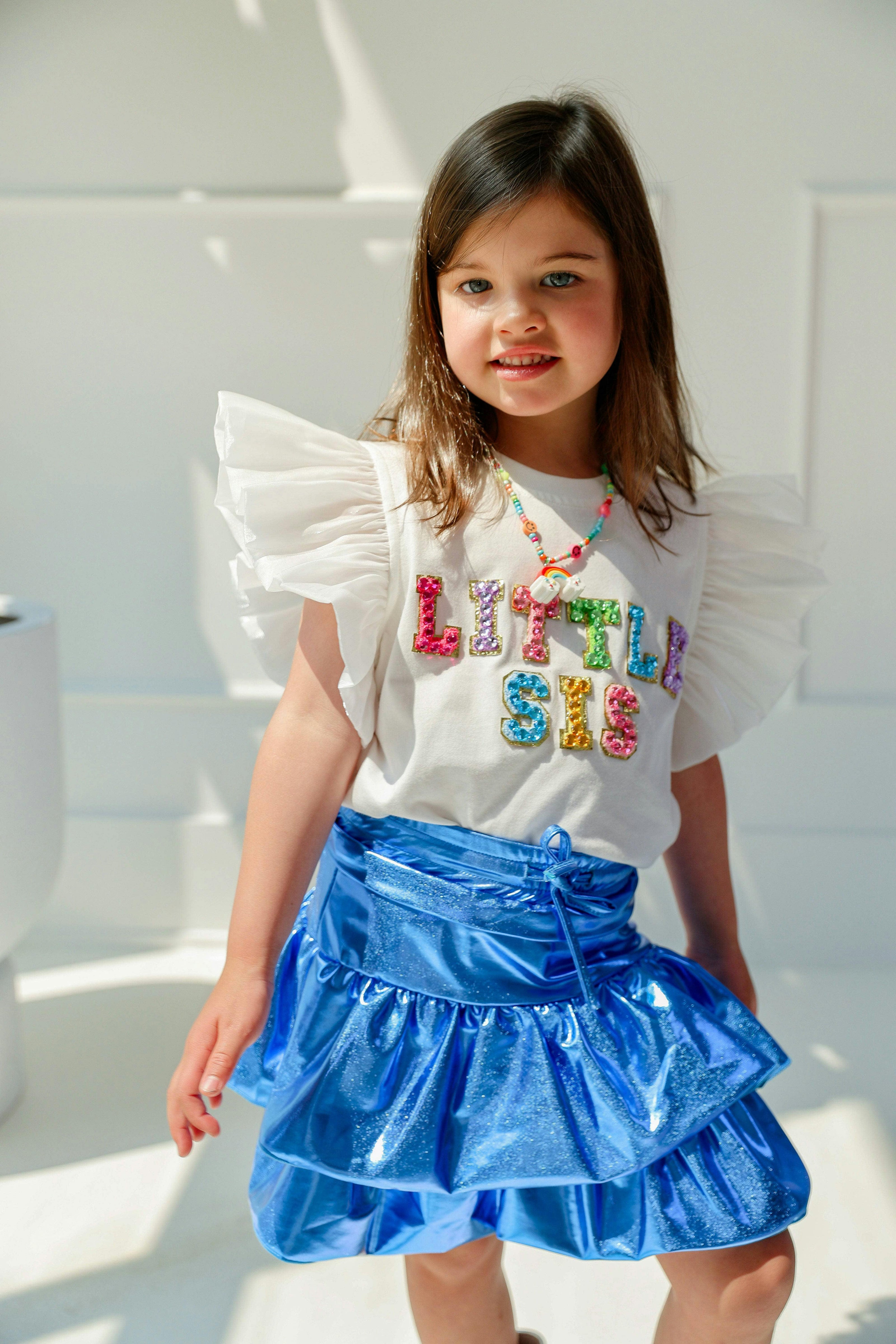 Little Sis Ruffle T-Shirt