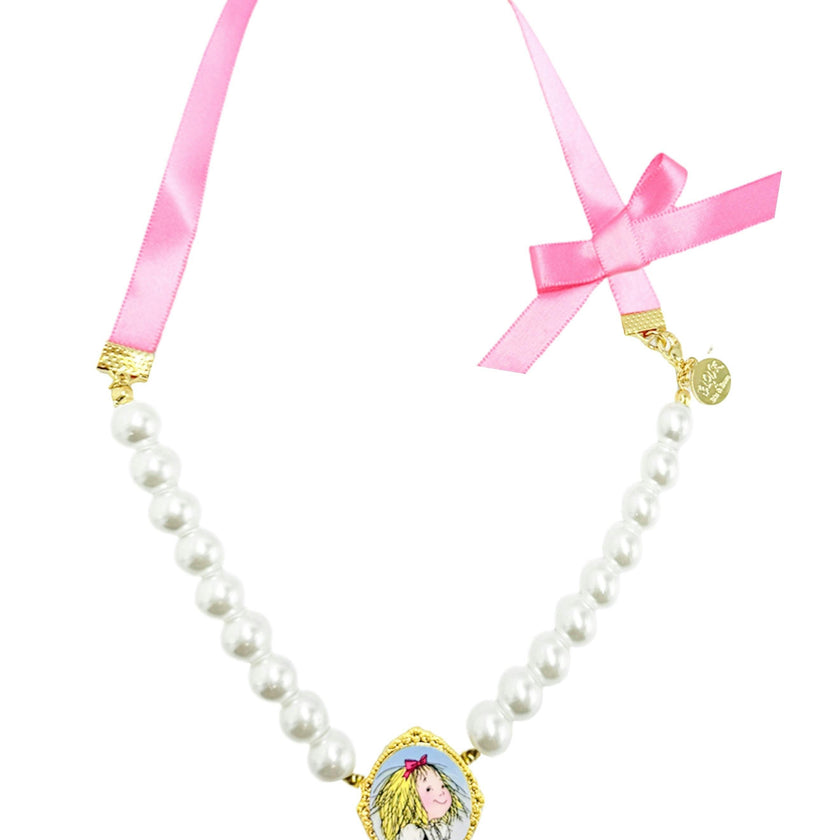 Eloise™ Pearl Bow Necklace