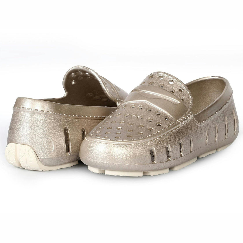 KIDS WHITE GOLD/CREAM PRODIGY METALLIC