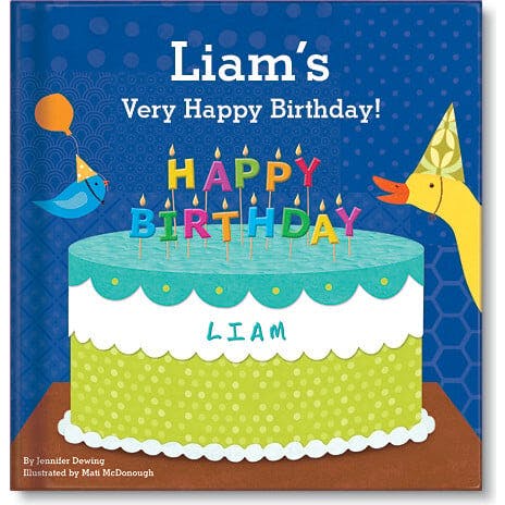My Very Happy Birthday Personalized Board Book | Boy