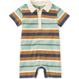 Polo Baby Romper, Green