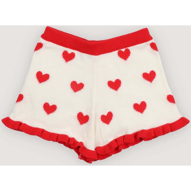 Maqui Short Hearts Jacquard