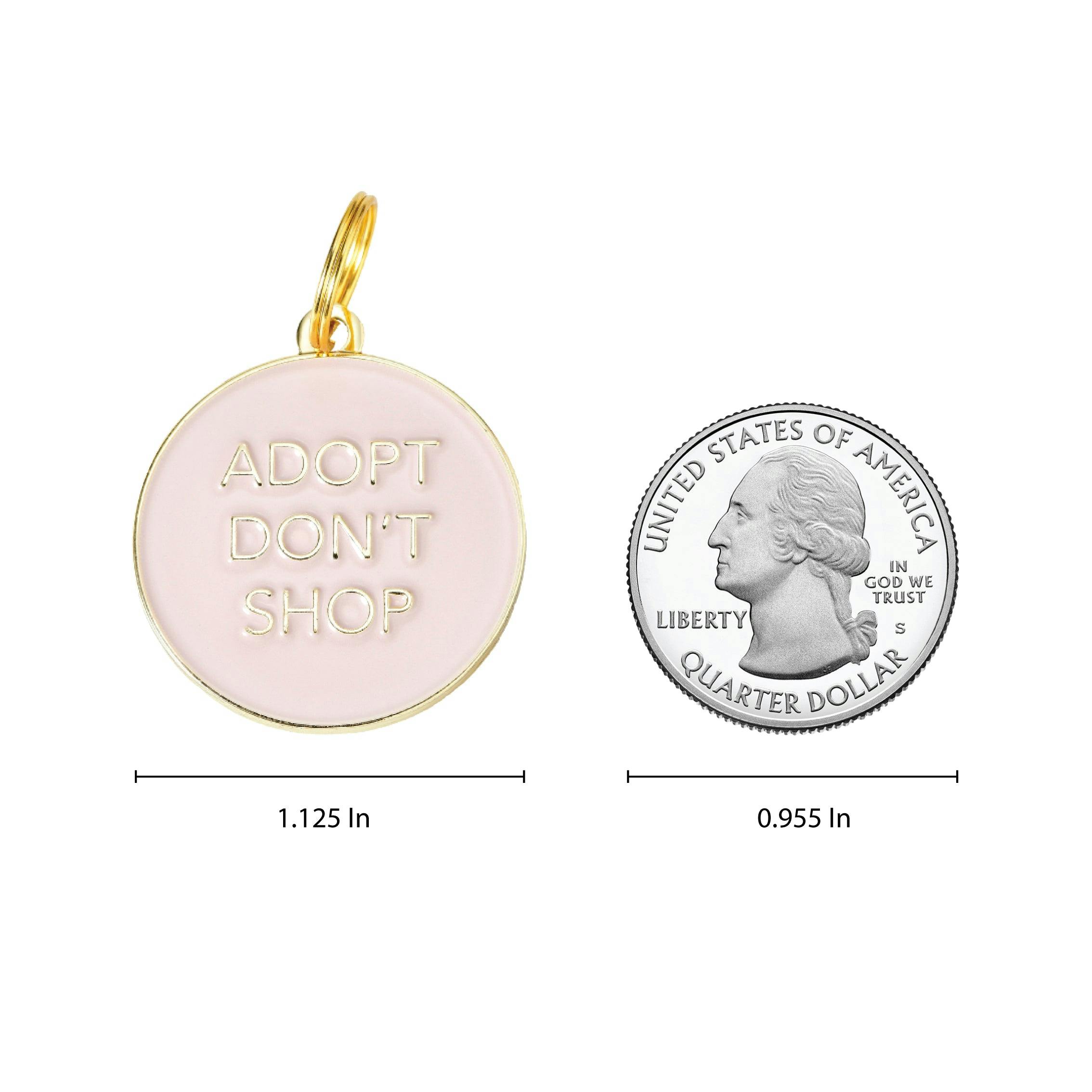 Adopt Don't Shop Pet ID Tag