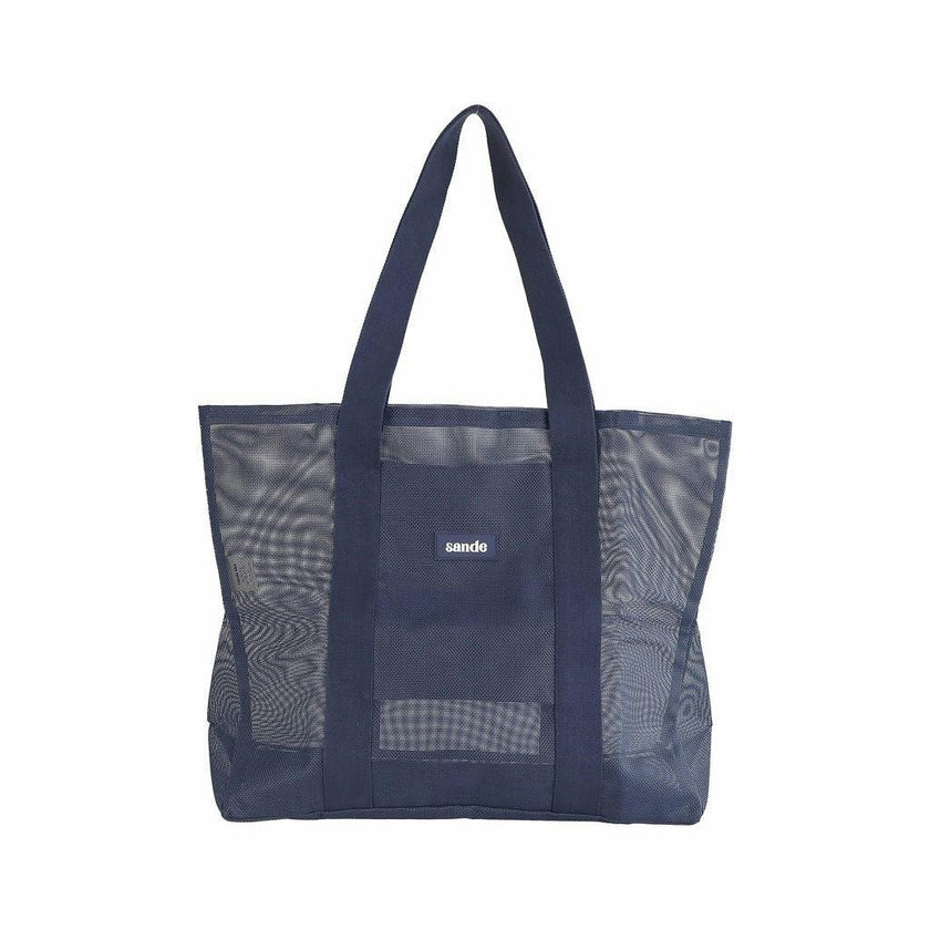 Beach Hauler™ - Mini Mesh Beach Bag – Deep Sea