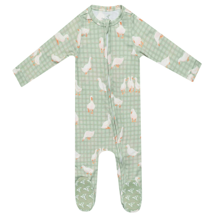 Zip-Up Footie Pajama - Baker