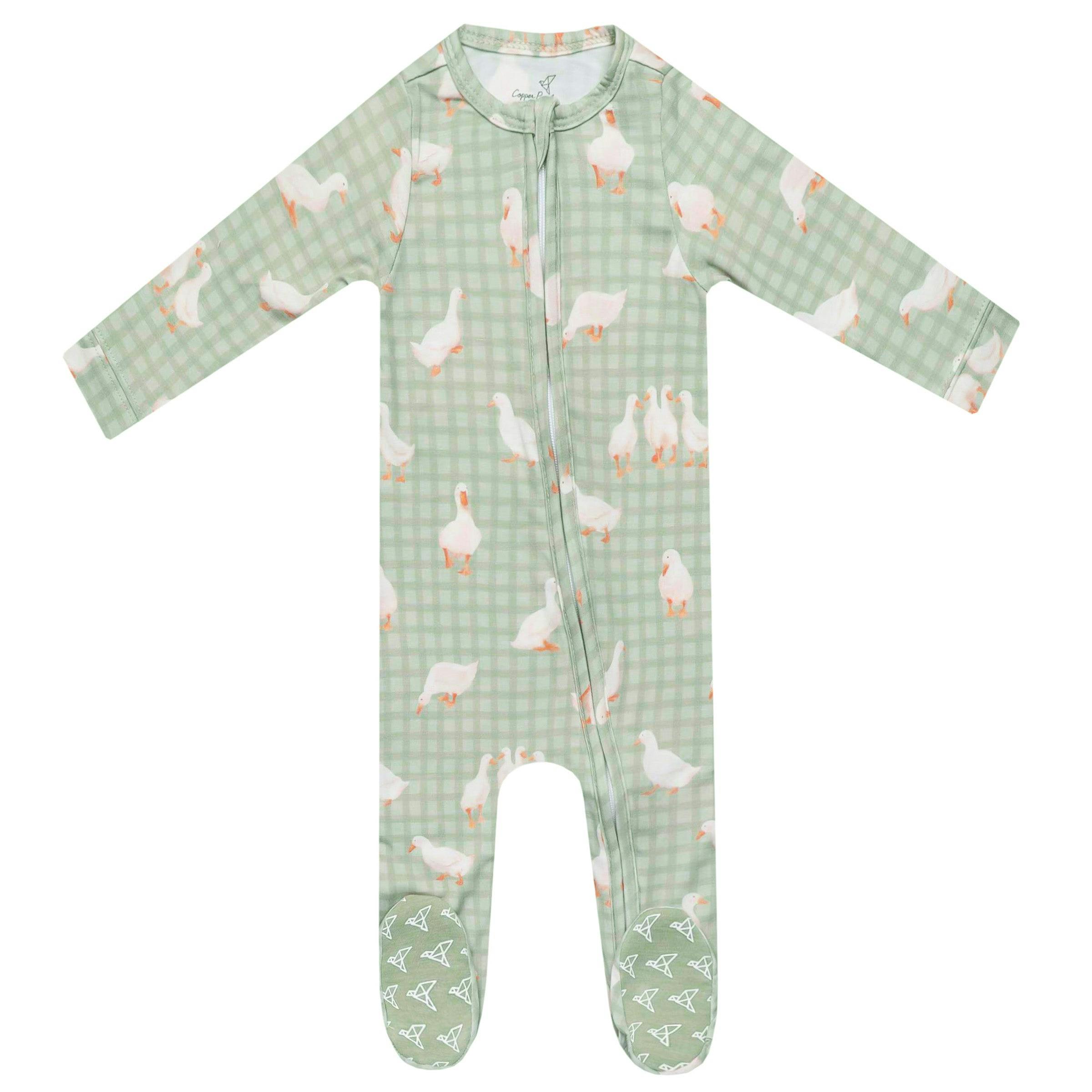 Zip-Up Footie Pajama - Baker