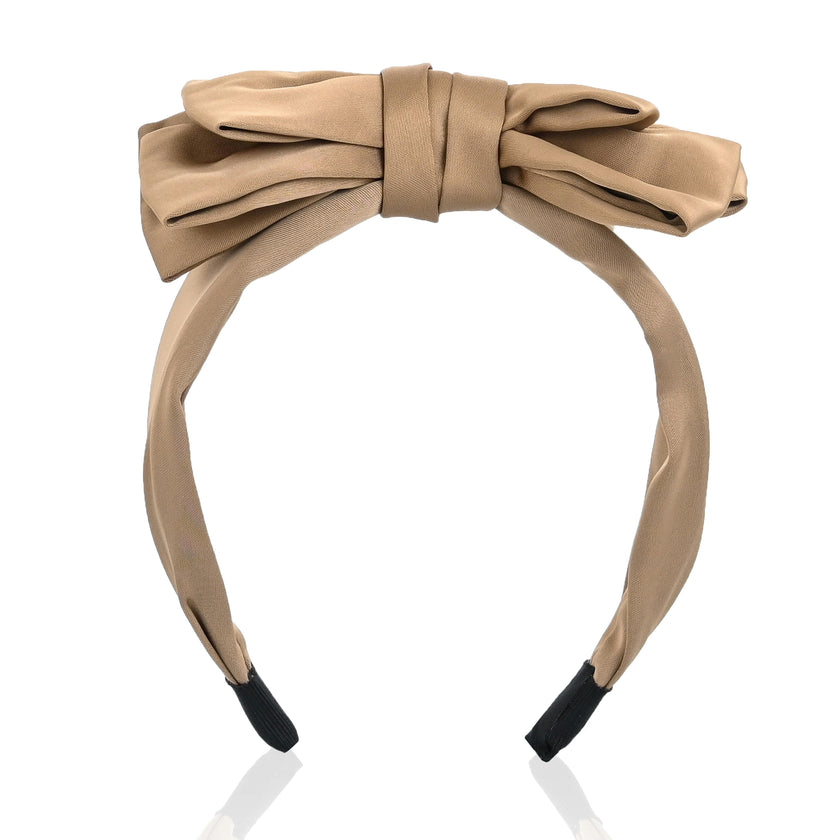 Classic Satin Bow Headband