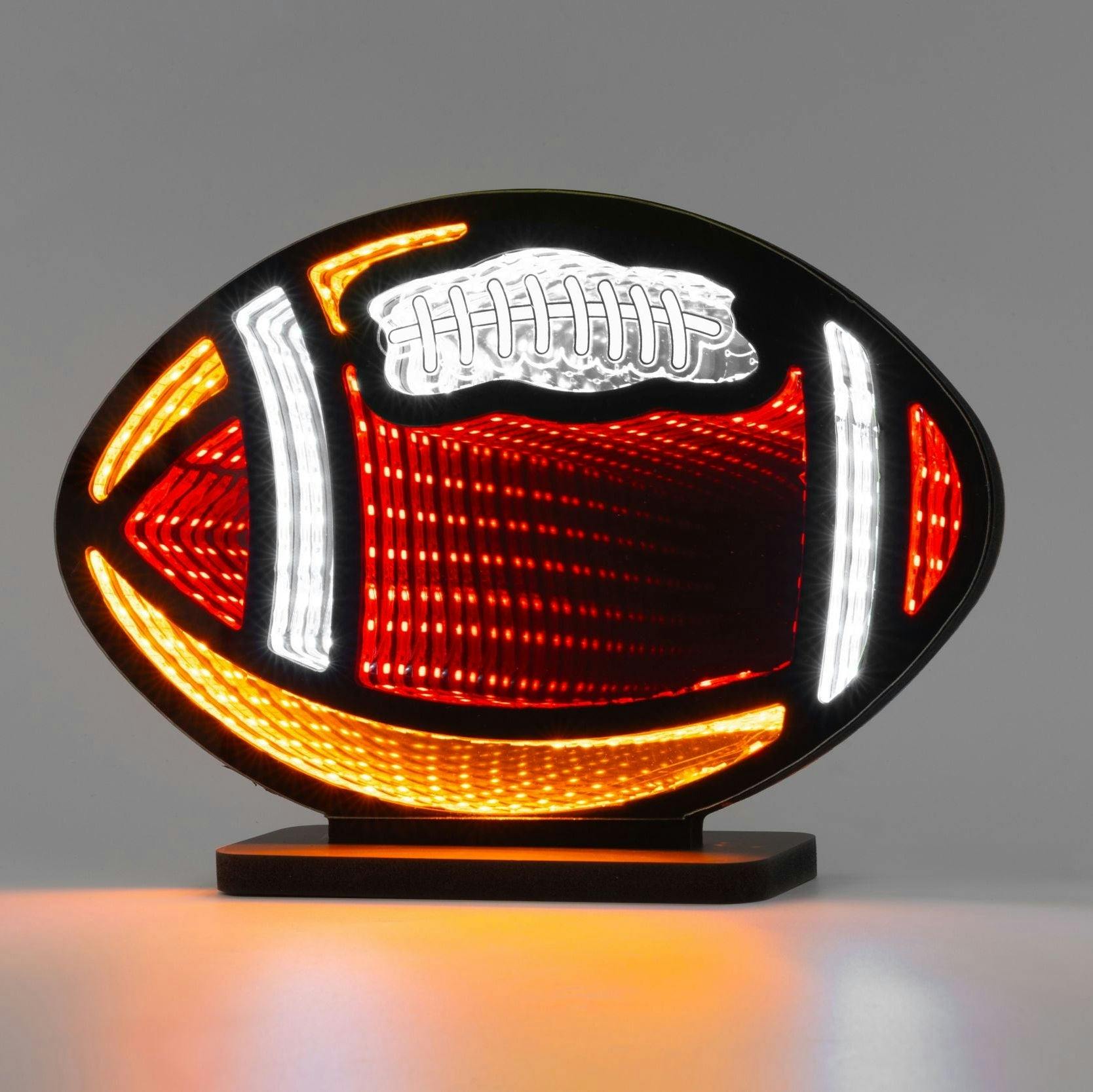 Neon Art Infinity Lights Wall & Desk Sign-Football