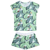 Women's Martinique® Green Jersey Short PJ Set - Organic Stretch Cotton