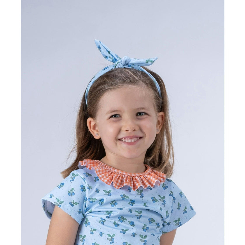 Blueberry Print Hairband