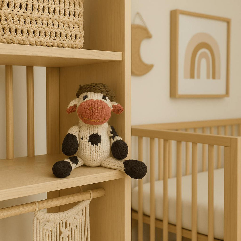 Wool Knit Buddy  | Willa the Cow