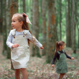 Custard Corduroy Dress