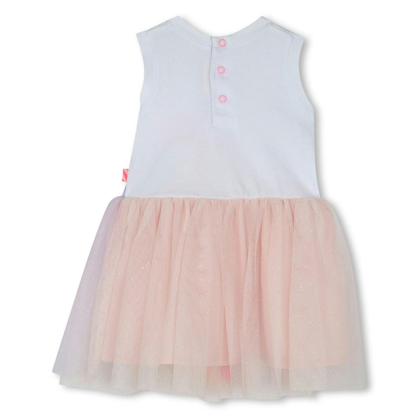 Pale Pink Ladybug Rainbow Dress Set