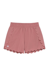 Girls Scalloped Super Short