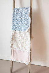 Winter Flowers Pima Cotton Baby Blanket