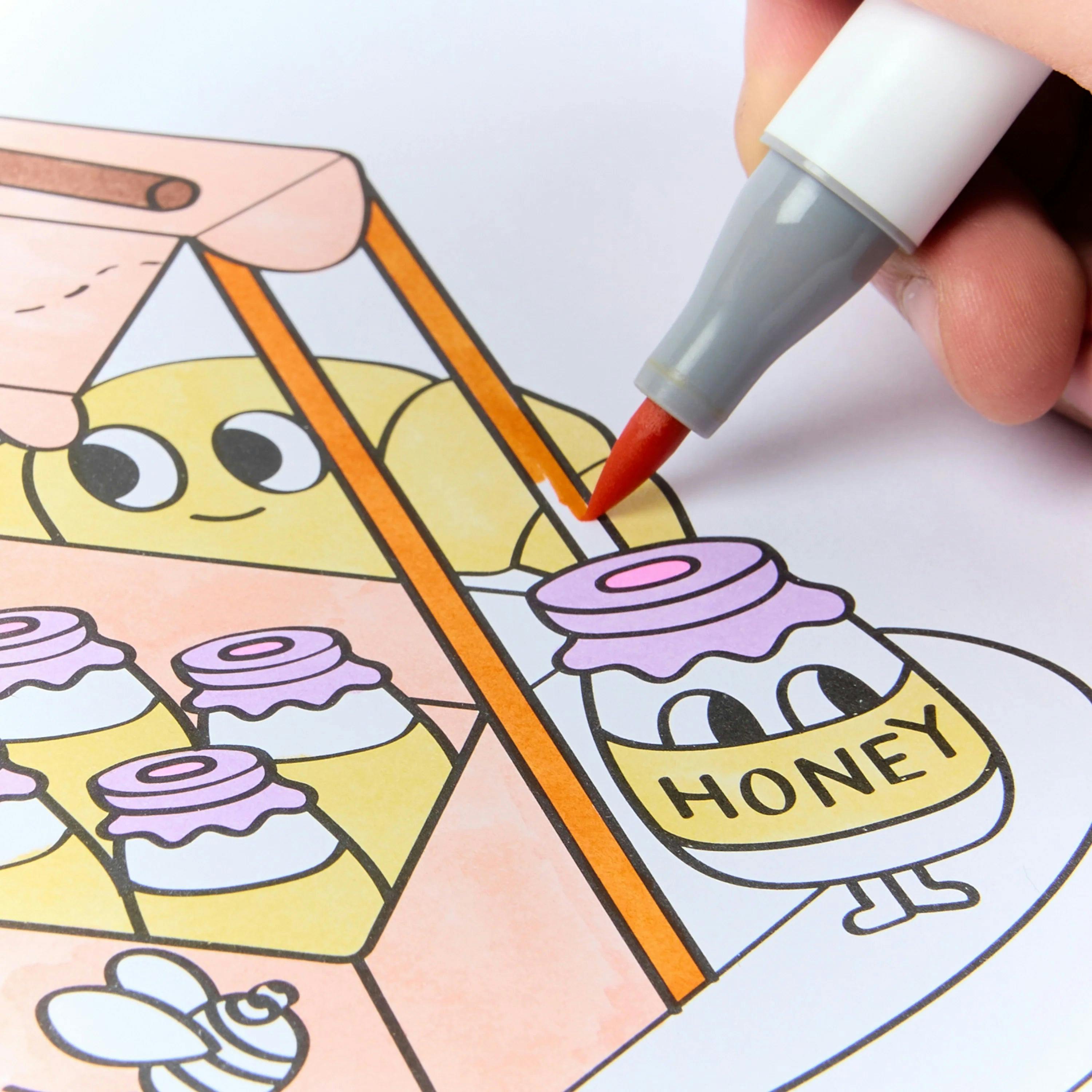 Alcohol Markers Smooth Ink (9 colors)