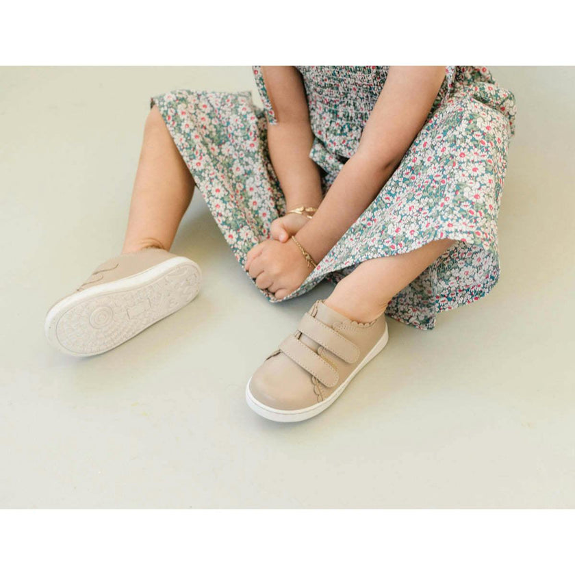 Caroline Scalloped Sneaker