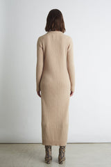 EDEN DRESS | PALE CAMEL