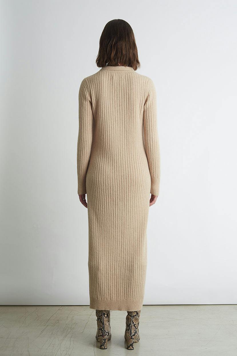 EDEN DRESS | PALE CAMEL